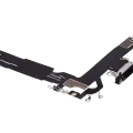 Charging Port Flex Cable For iPhone 16 (Premium) (Black)