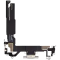 Charging Port Flex Cable For iPhone 16 (Premium) (White)