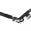 Charging Port Flex Cable For iPhone 16 (Premium) (White)