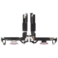 Charging Port Flex Cable For iPhone 16 (Premium) (Pink)