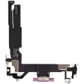 Charging Port Flex Cable For iPhone 16 (Premium) (Pink)