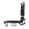 Charging Port Flex Cable For iPhone 16 (Premium) (Teal)