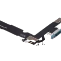 Charging Port Flex Cable For iPhone 16 (Premium) (Teal)
