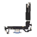 Charging Port Flex Cable For iPhone 16 (Premium) (Ultramarine)