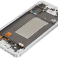 OLED Assembly With Frame For Samsung Galaxy A56 5G (A566 / 2025) (Refurbished) (Lightgray)