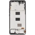 OLED Assembly With Frame For Xiaomi Redmi Note 14 5G / Poco M7 Pro 5G (Refurbished) (Midnight Black)