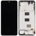 OLED Assembly With Frame For Xiaomi Poco M7 Pro 5G (Refurbished) (Lunar Dust)