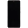 OLED Assembly With Frame For Xiaomi Poco M7 Pro 5G (Refurbished) (Lunar Dust)