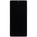 OLED Assembly With Frame For Samsung Galaxy S25 Ultra 5G (US & International) (Refurbished) (Titanium White Silver)