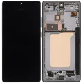 OLED Assembly With Frame For Samsung Galaxy S25 Ultra 5G (US & International) (Refurbished) (Titanium Jet Black)