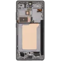 OLED Assembly With Frame For Samsung Galaxy S25 Ultra 5G (US & International) (Refurbished) (Titanium Jet Black)