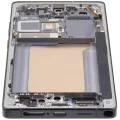 OLED Assembly With Frame For Samsung Galaxy S25 Ultra 5G (US & International) (Refurbished) (Titanium Jet Black)
