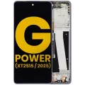 LCD Assembly With Frame For Motorola Moto G Power 5G (XT2515 / 2025) (Refurbished) (Slate Gray)