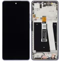 LCD Assembly With Frame For Motorola Moto G Power 5G (XT2515 / 2025) (Refurbished) (Slate Gray)