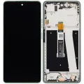 LCD Assembly With Frame For Motorola Moto G Power 5G (XT2515 / 2025) (Refurbished) (Leaf Green)