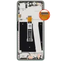 LCD Assembly With Frame For Motorola Moto G Power 5G (XT2515 / 2025) (Refurbished) (Leaf Green)