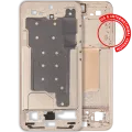Mid-Frame Housing For Samsung Galaxy S25 5G (US & International Version) (Pink Gold)