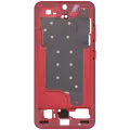 Mid-Frame Housing For Samsung Galaxy S25 5G (US & International Version) (Coral Red)