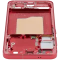 Mid-Frame Housing For Samsung Galaxy S25 5G (US & International Version) (Coral Red)