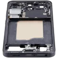 Mid-Frame Housing For Samsung Galaxy S25 5G (US & International Version) (Blue Black)