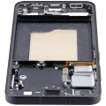 Mid-Frame Housing For Samsung Galaxy S25 5G (US & International Version) (Blue Black)