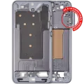 Mid-Frame Housing For Samsung Galaxy S25 Plus 5G (US & International Version) (Silver Shadow)