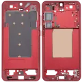 Mid-Frame Housing For Samsung Galaxy S25 Plus 5G (US & International Version) (Coral Red)