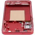 Mid-Frame Housing For Samsung Galaxy S25 Plus 5G (US & International Version) (Coral Red)