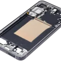 Mid-Frame Housing For Samsung Galaxy S25 Plus 5G (US & International Version) (Blue Black)