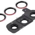 Back Camera Lens With Cover Bezel Ring For Samsung Galaxy S25 5G (Coral Red)