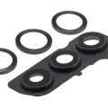 Back Camera Lens With Cover Bezel Ring For Samsung Galaxy S25 5G (Blue Black)