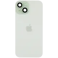 Back Glass w/ MagSafe Magnet & NFC & Flashlight Flex For iPhone 15 (Service Pack) (Green)