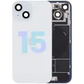 Back Glass w/ MagSafe Magnet & NFC & Flashlight Flex For iPhone 15 (Service Pack) (Blue)