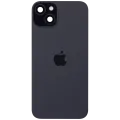 Back Glass w/ MagSafe Magnet & NFC & Flashlight Flex For iPhone 15 Plus (Service Pack) (Black)
