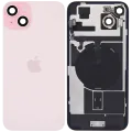 Back Glass w/ MagSafe Magnet & NFC & Flashlight Flex For iPhone 15 Plus (Service Pack) (Pink)