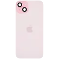 Back Glass w/ MagSafe Magnet & NFC & Flashlight Flex For iPhone 15 Plus (Service Pack) (Pink)