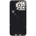 Back Glass w/ MagSafe Magnet & NFC & Flashlight Flex For IPhone 15 Pro Max (Service Pack) (White Titanium)