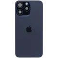 Back Glass w/ MagSafe Magnet & NFC & Flashlight Flex For IPhone 15 Pro Max (Service Pack) (Blue Titanium)