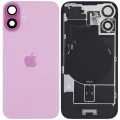 Back Glass w/ MagSafe Magnet & NFC & Flashlight Flex For iPhone 16 Plus (Service Pack) (Pink)