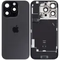 Back Glass w/ MagSafe Magnet & NFC & Flashlight Flex For iPhone 16 Pro (Service Pack) (Black Titanium)