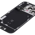Back Glass w/ MagSafe Magnet & NFC & Flashlight Flex For iPhone 16 Pro (Service Pack) (Black Titanium)