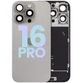 Back Glass w/ MagSafe Magnet & NFC & Flashlight Flex For iPhone 16 Pro (Service Pack) (Natural Titanium)