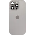 Back Glass w/ MagSafe Magnet & NFC & Flashlight Flex For iPhone 16 Pro (Service Pack) (Natural Titanium)