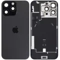 Back Glass w/ MagSafe Magnet & NFC & Flashlight Flex For iPhone 16 Pro Max (Service Pack) (Black Titanium)