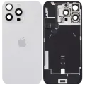 Back Glass w/ MagSafe Magnet & NFC & Flashlight Flex For iPhone 16 Pro Max (Service Pack) (White Titanium)