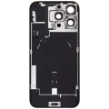 Back Glass w/ MagSafe Magnet & NFC & Flashlight Flex For iPhone 16 Pro Max (Service Pack) (Desert Titanium)