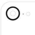Back Camera Bezel Ring Only For iPhone 16e / 17e (Black)