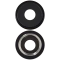 Back Camera Lens With Bracket & Bezel For iPhone 16e / 17e (Premium) (Black)