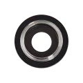 Back Camera Lens With Bracket & Bezel For iPhone 16e / 17e (Premium) (Black)