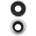 Back Camera Lens With Bracket & Bezel For iPhone 16e / 17e (Premium) (White)